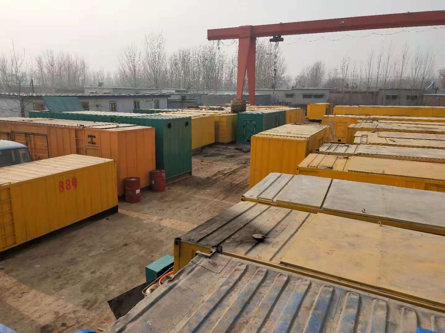城东租赁发电机-灰尘、风沙对柴油发电机组造成哪些不良影响？